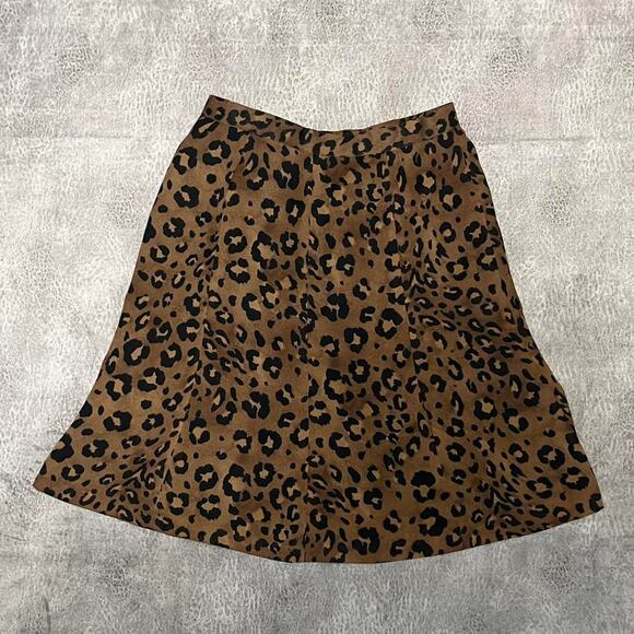 2000s cheetah print midi skirt - Picture 1 of 6